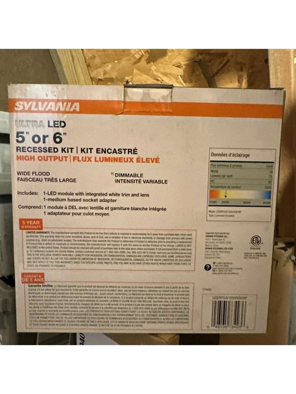 Sylvania led recessed